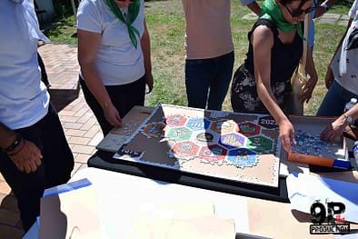 Team building : puzzle collaboratif