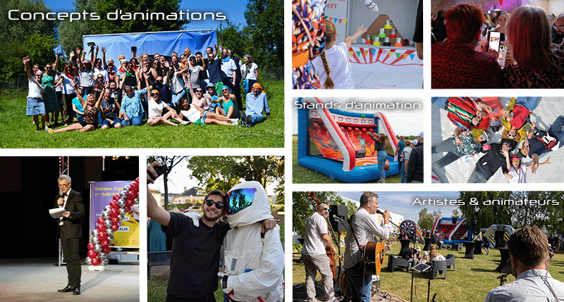 animations d'événements