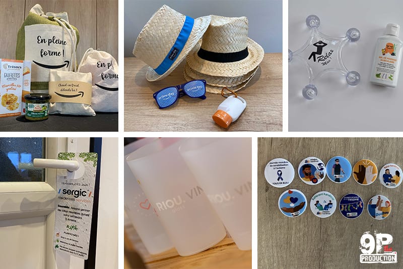 Goodies personnalisés pour événements