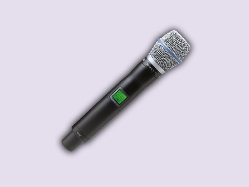 Location Micro SHURE UR2 BETA 87C