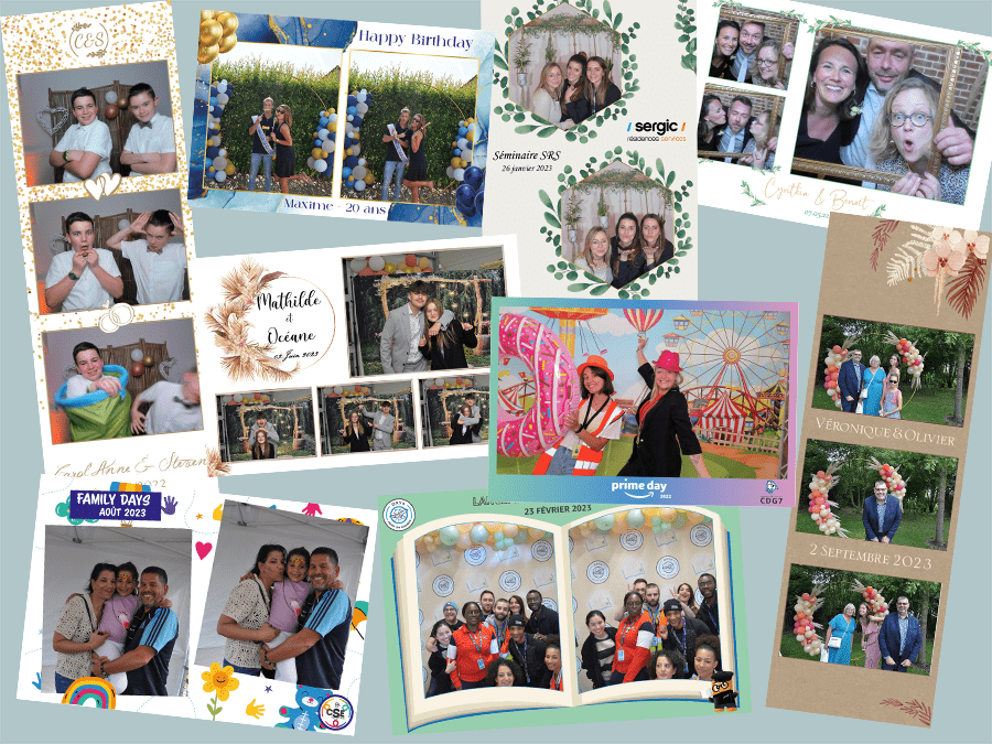 Location borne photo