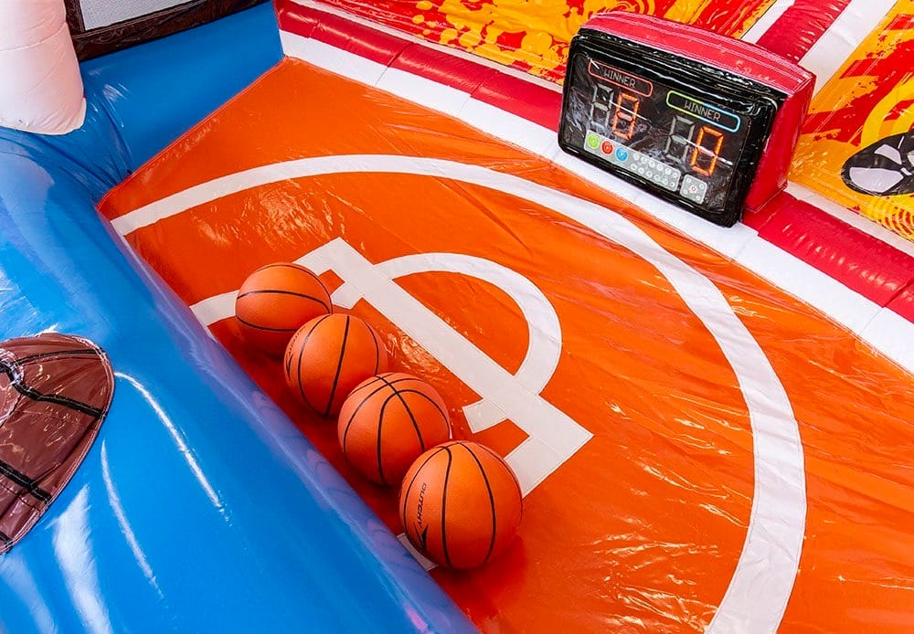 basketball gonflable jeu de basket gonflable à amiens