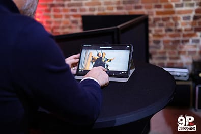 Animation stand de doublage voix