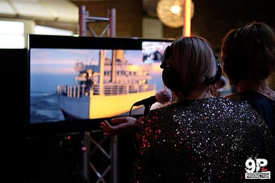 Animation stand de doublage voix